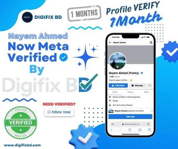 Official Meta Verified Profile Verification for Nayem Ahmed