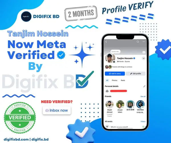 Meta Verified Profile Setup & Identity Approval for Tanjim Hossein