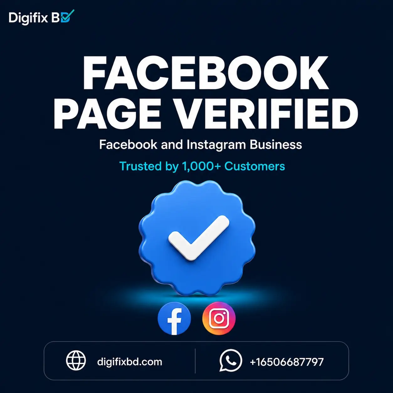 Facebook Page Verify Service – ফেসবুক পেজ ব্লু ভেরিফাইড ব্যাজ সেটআপ Subscription Plan