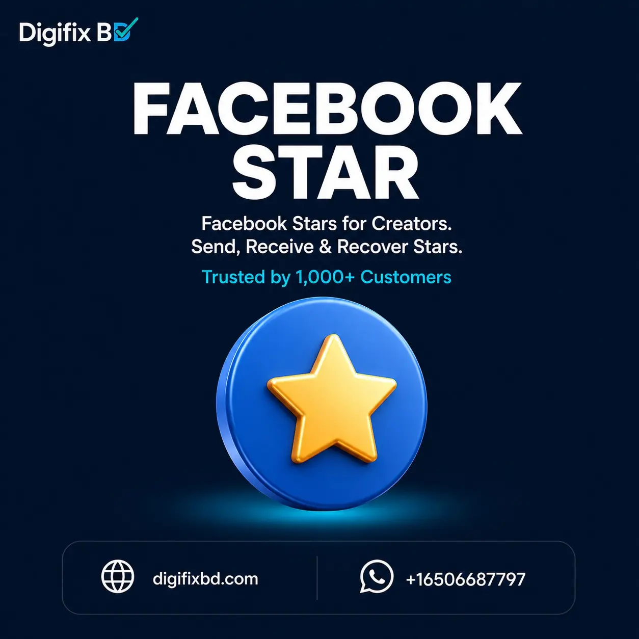 Facebook Stars Top-Up – ফেসবুক স্টার টপ-আপ ও ক্রিয়েটর সাপোর্ট প্যাক Subscription Plan