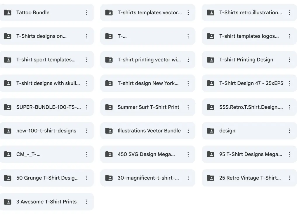 Ultimate T-Shirt Design Mega Bundle (100,000+ Files) – Print-on-Demand Ready Vector & Typography Graphic Pack 3